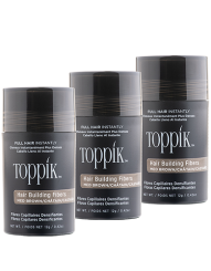 Toppik 12g 3er Set + Xmore Fixierspray 100 ml 