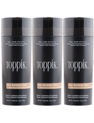 Toppik 27,5g 3er Set + Xmore Fixierspray 100 ml 