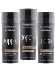 Toppik 55g 3er Set + Toppik Fiberhold Spray 118 ml 